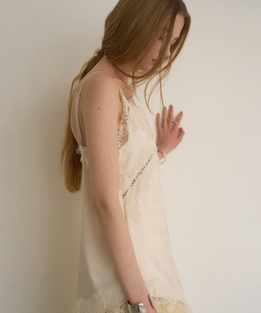 Satin Raschel Lace Camisole