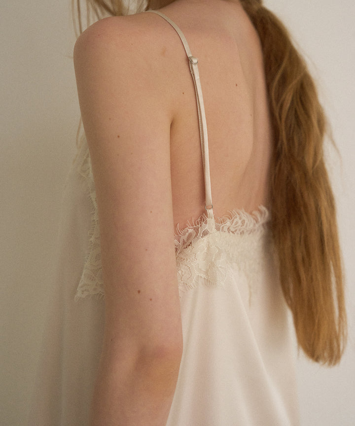 Satin Raschel Lace Camisole