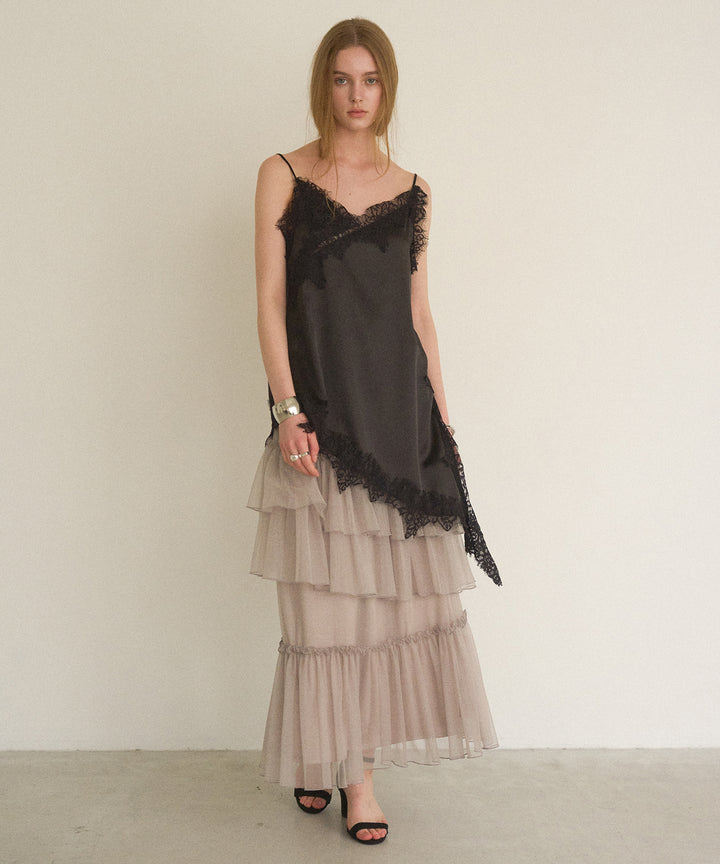 Satin Raschel Lace Camisole