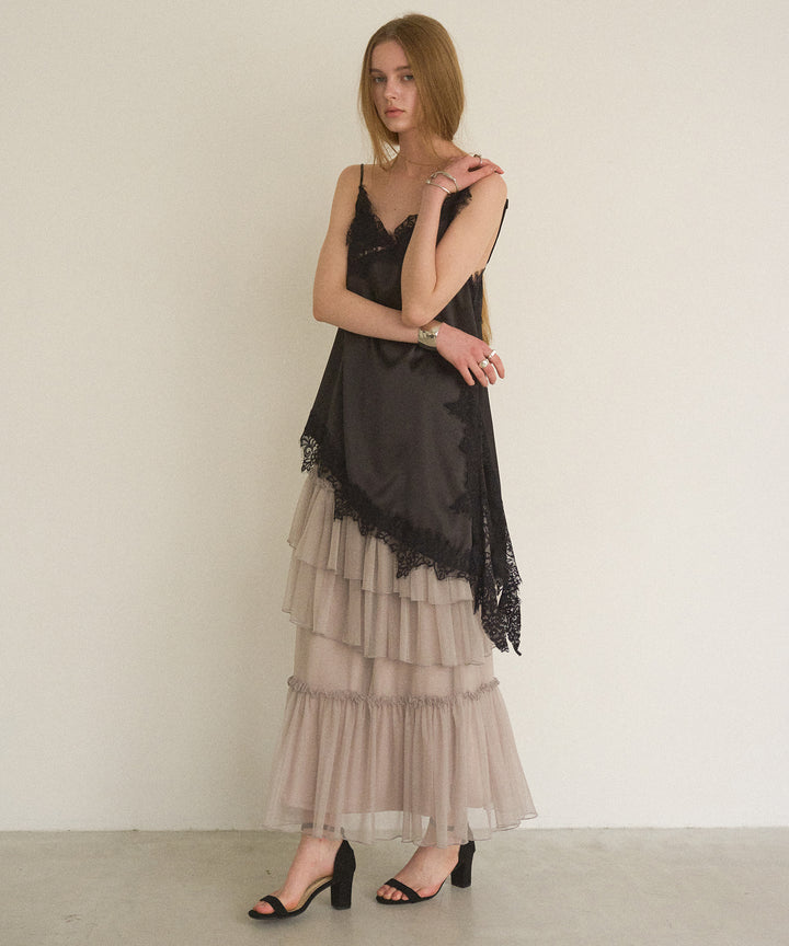 Satin Raschel Lace Camisole
