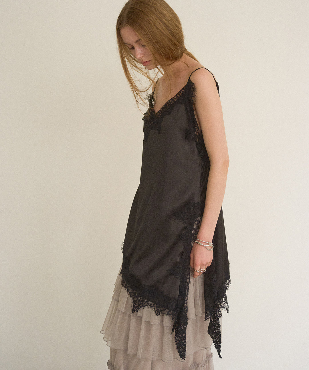 Satin Raschel Lace Camisole