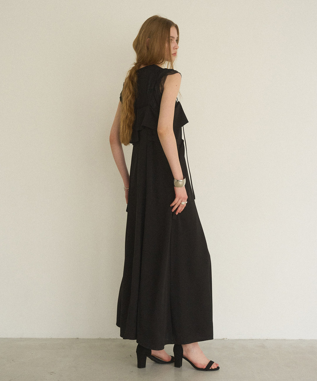 Panel Cover Belt Dress