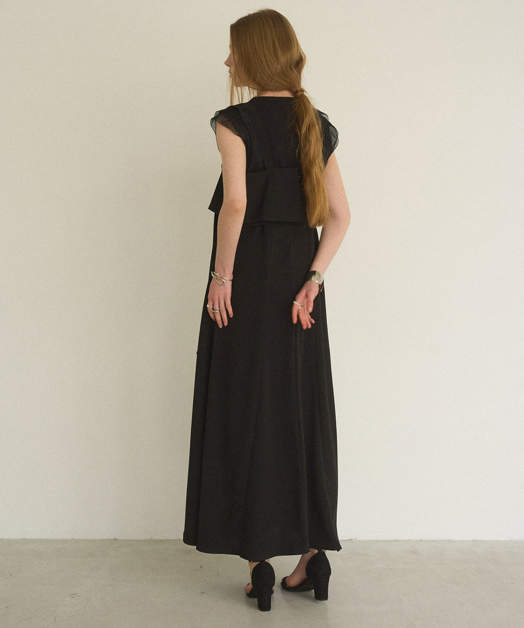 Panel Cover Belt Dress