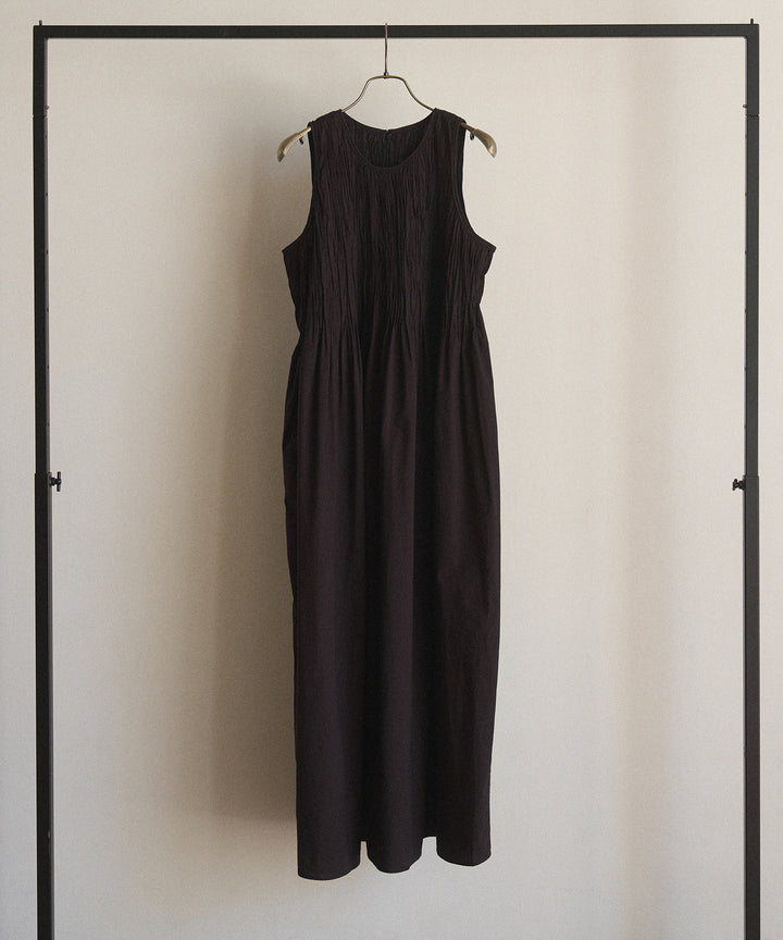 【INDIA made】Hand Pintuck Cotton Onepiece