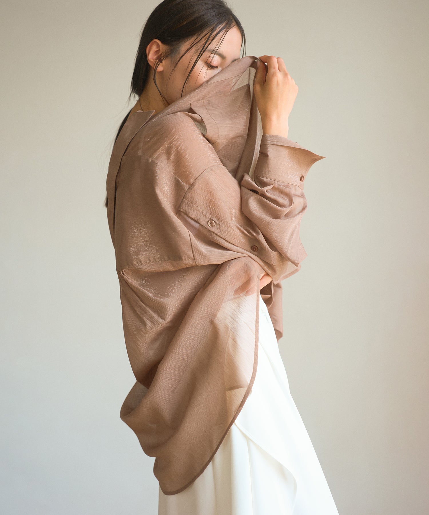 HAGOROMO Veil Shirt – MIELI INVARIANT