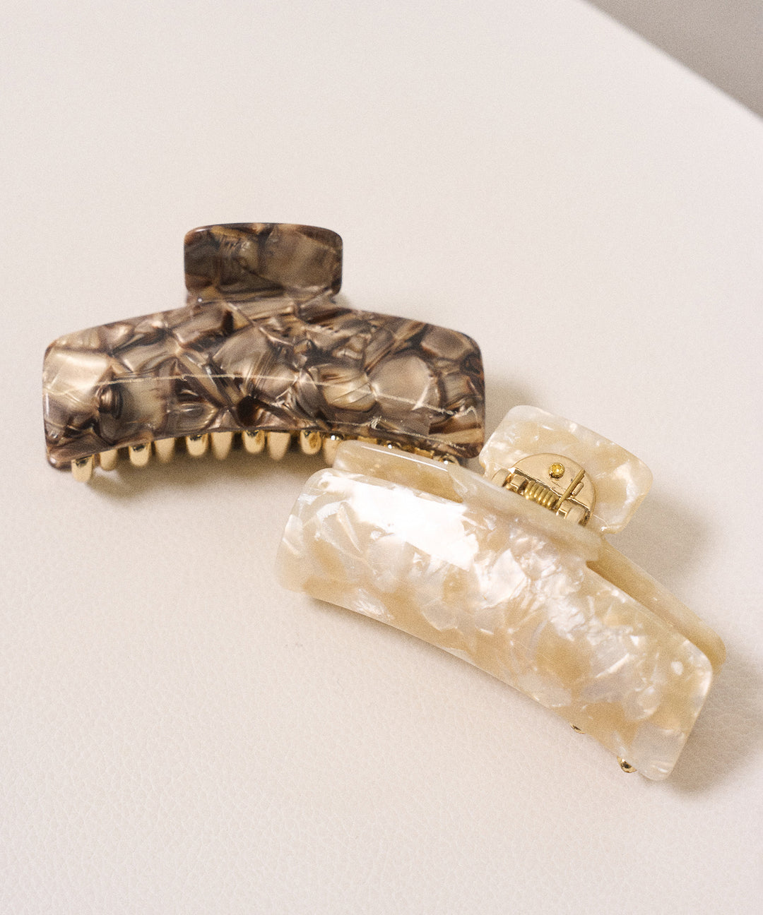 Marble Stone Hair Clip