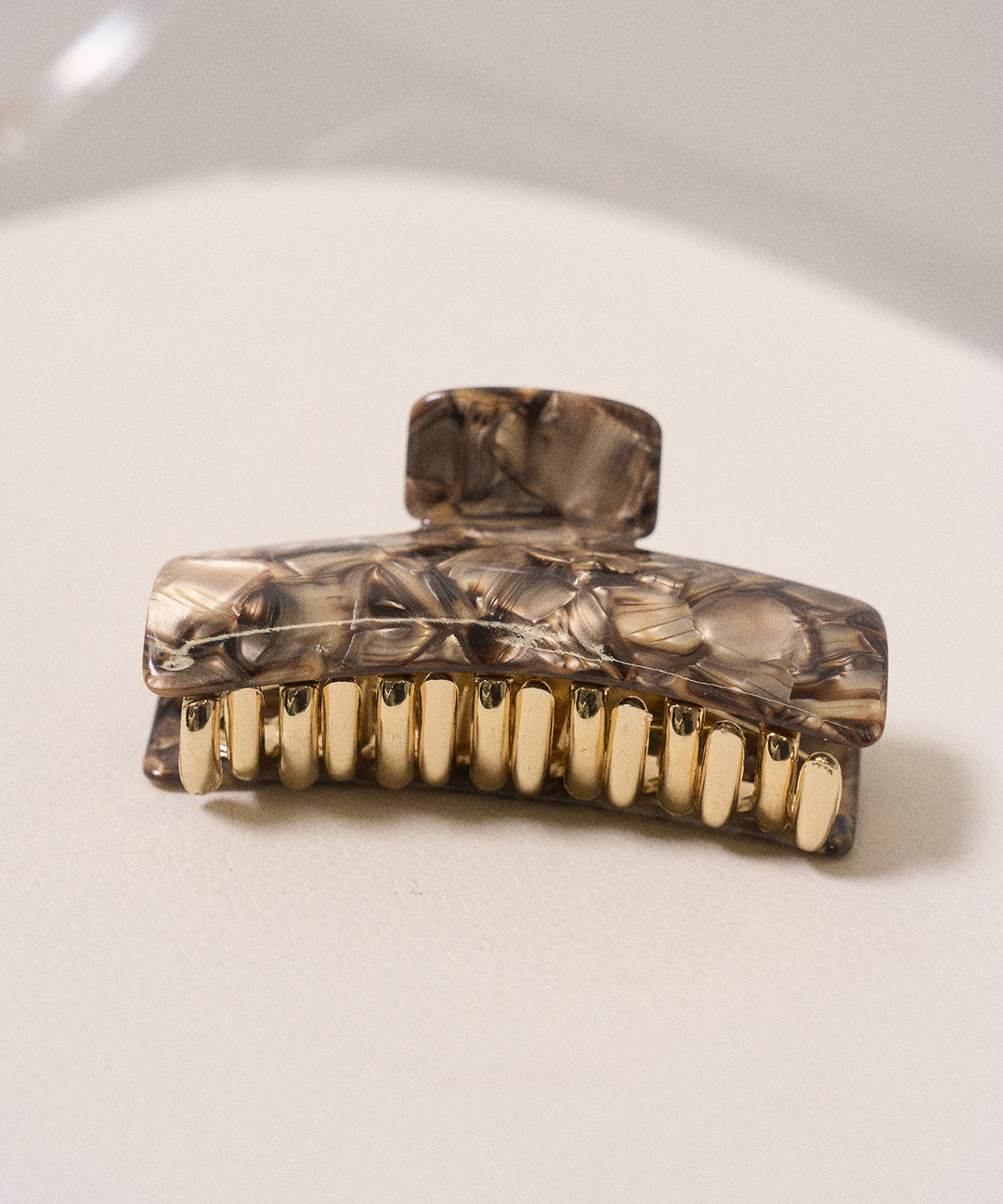 Marble Stone Hair Clip