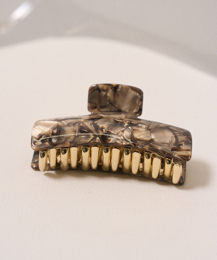 Marble Stone Hair Clip