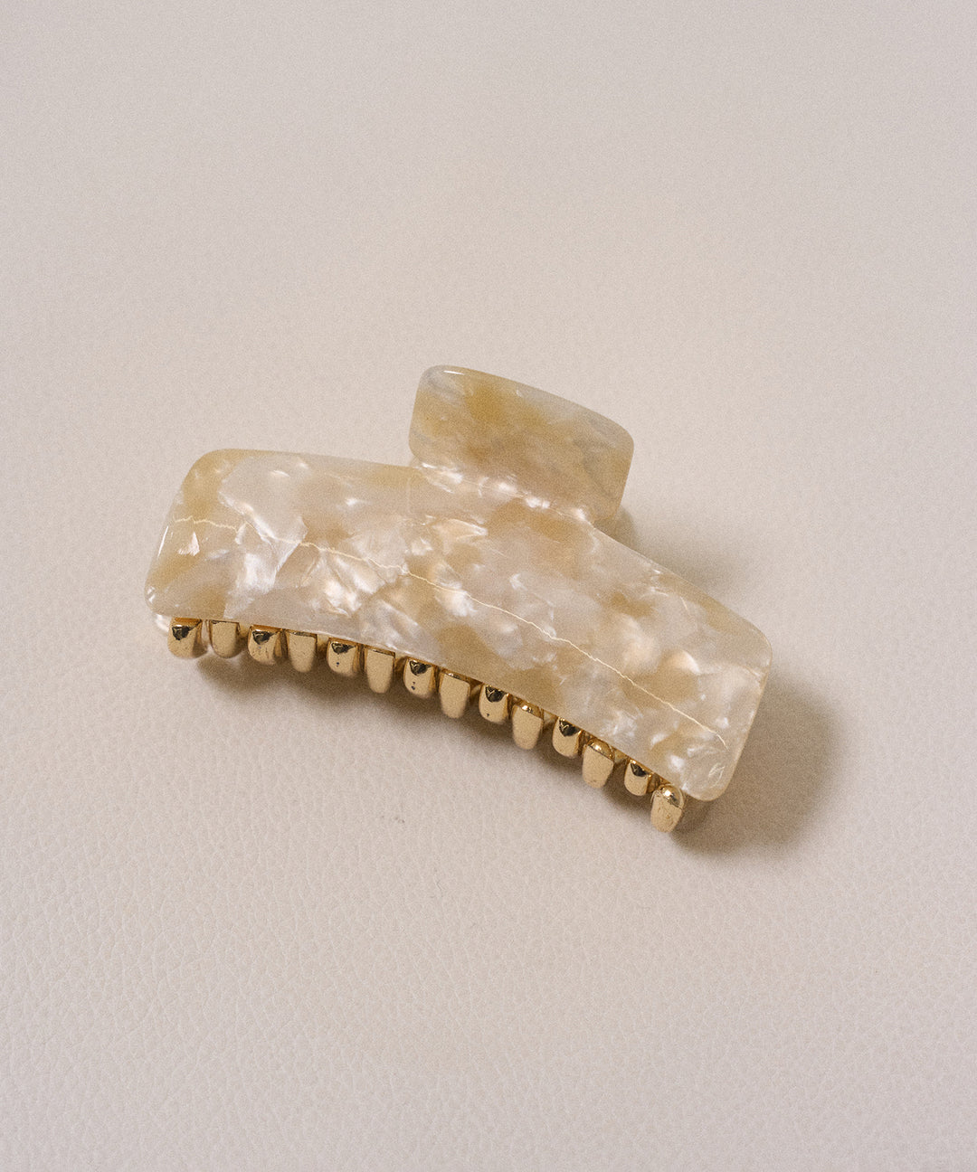 Marble Stone Hair Clip