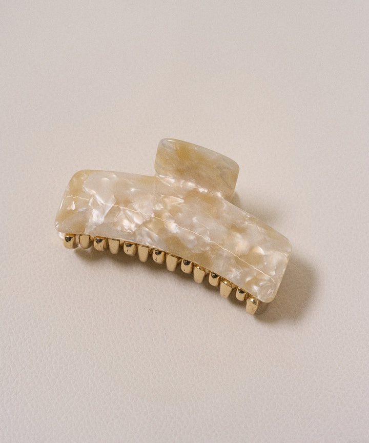 Marble Stone Hair Clip