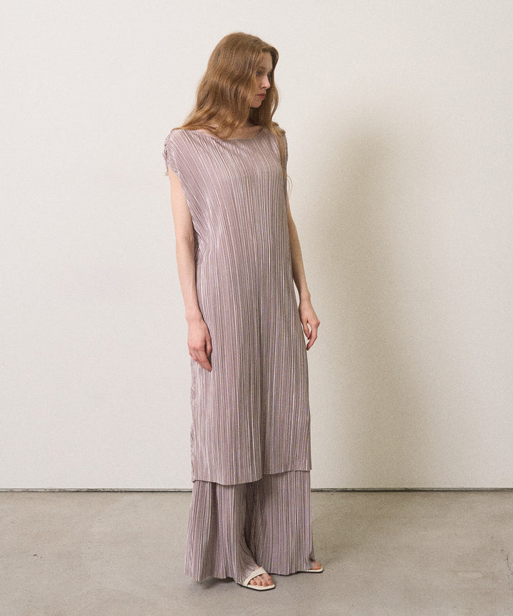 River Pleat Wide Pants