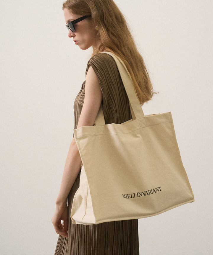 【NOVELTY ¥20,000over】SQUARE CANVAS BIG BAG