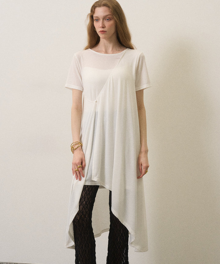 Wrap Covered Tunic