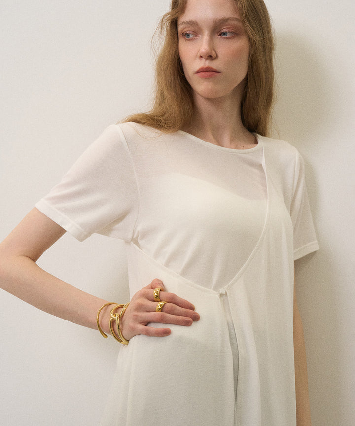 Wrap Covered Tunic