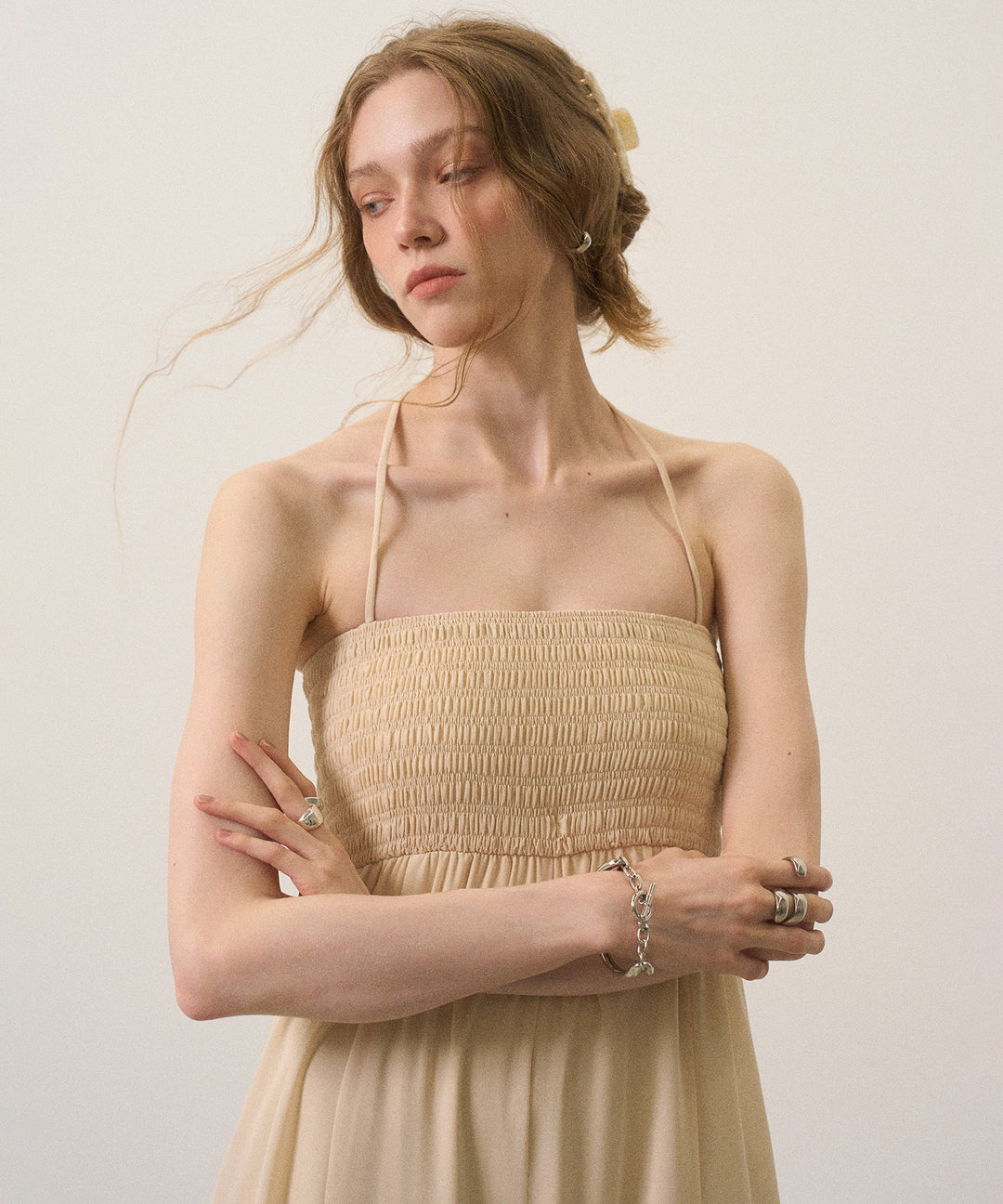 Airy Brise Chiffon Combinaison