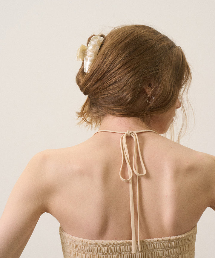 Marble Stone Hair Clip