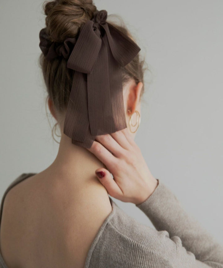 Chiffon Wreath Hair Rubber