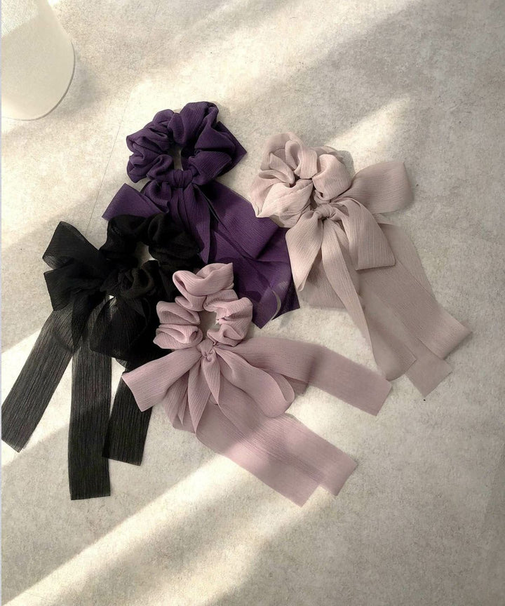 Chiffon Wreath Hair Rubber