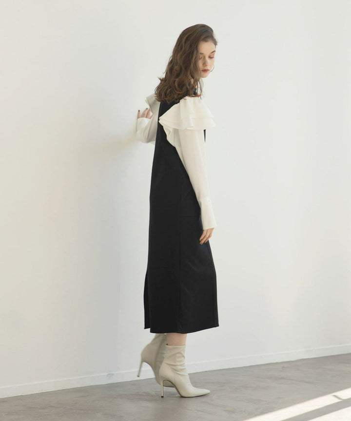 Double Frill Sweat Dress