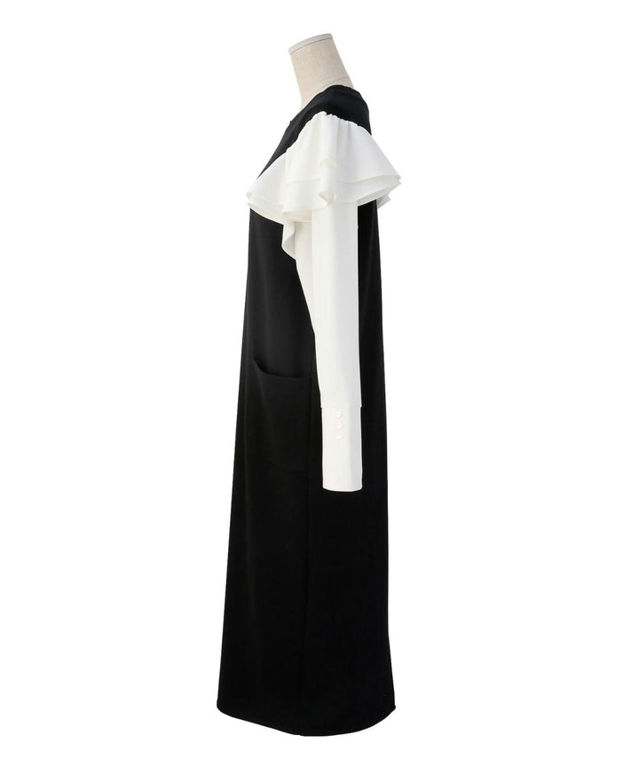 Double Frill Sweat Dress