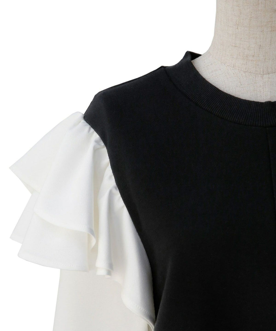 Double Frill Sweat Dress