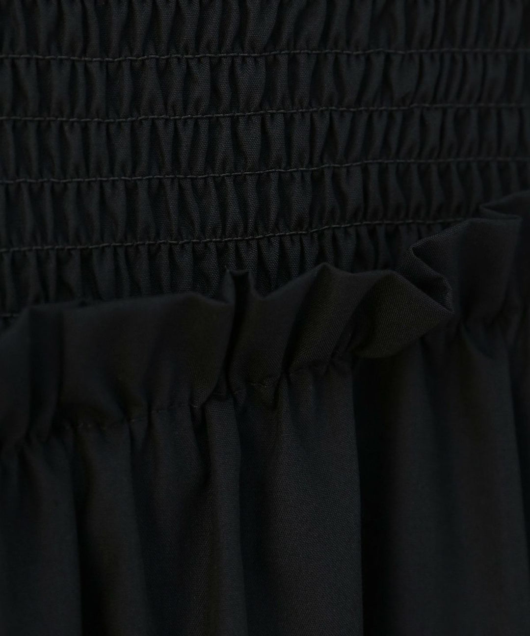 Shirring Tiered C/A Dress