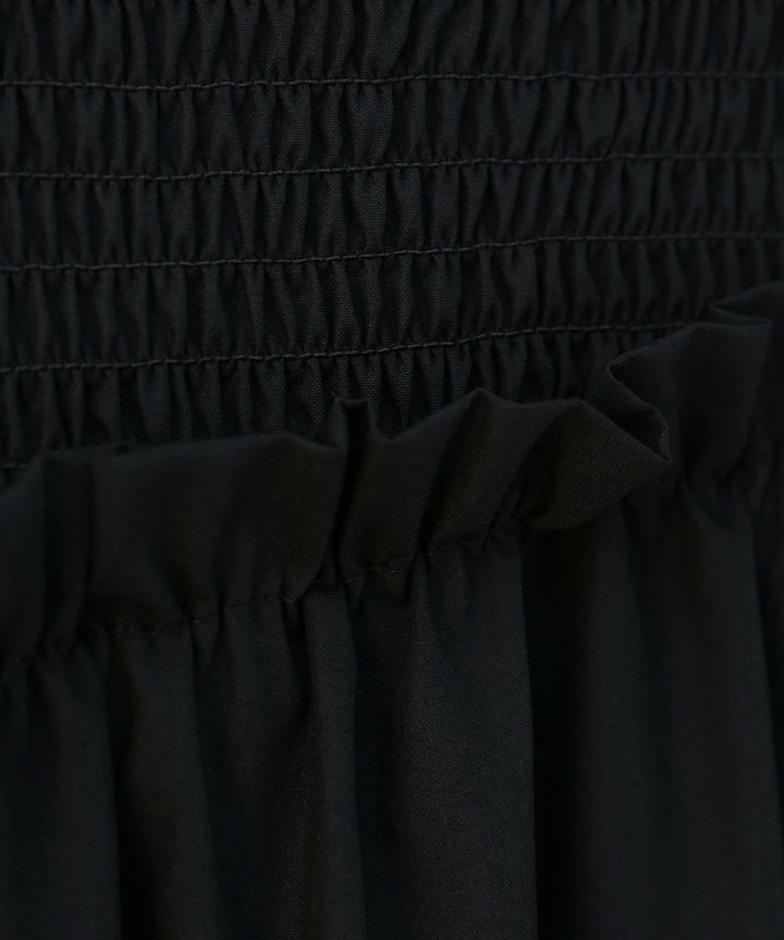 Shirring Tiered C/A Dress