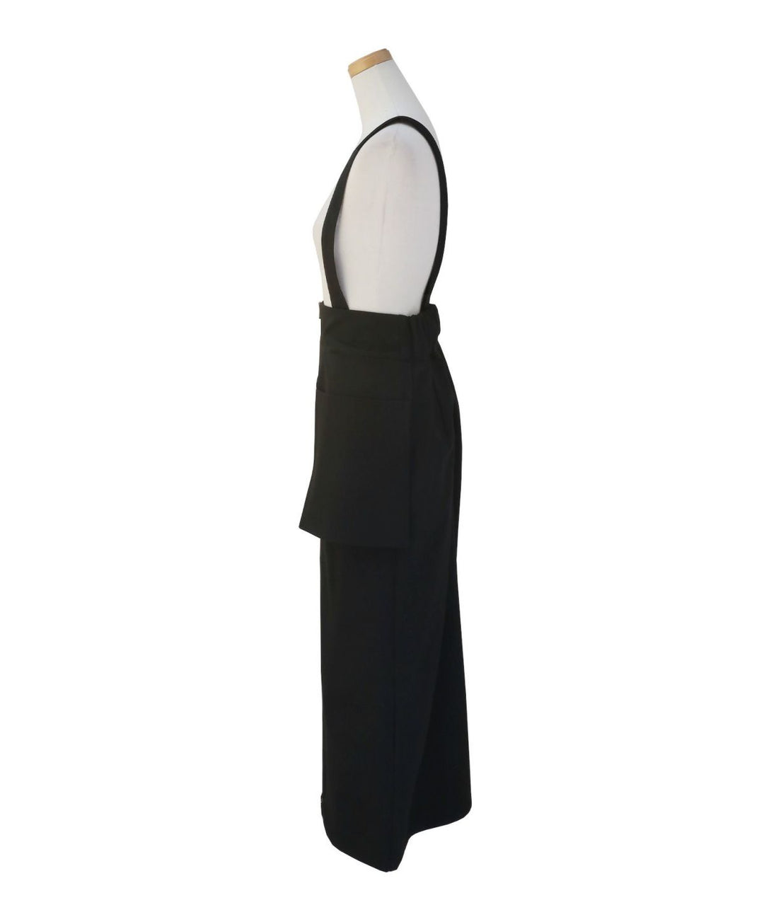 Suspender Zip Pencil Skirt