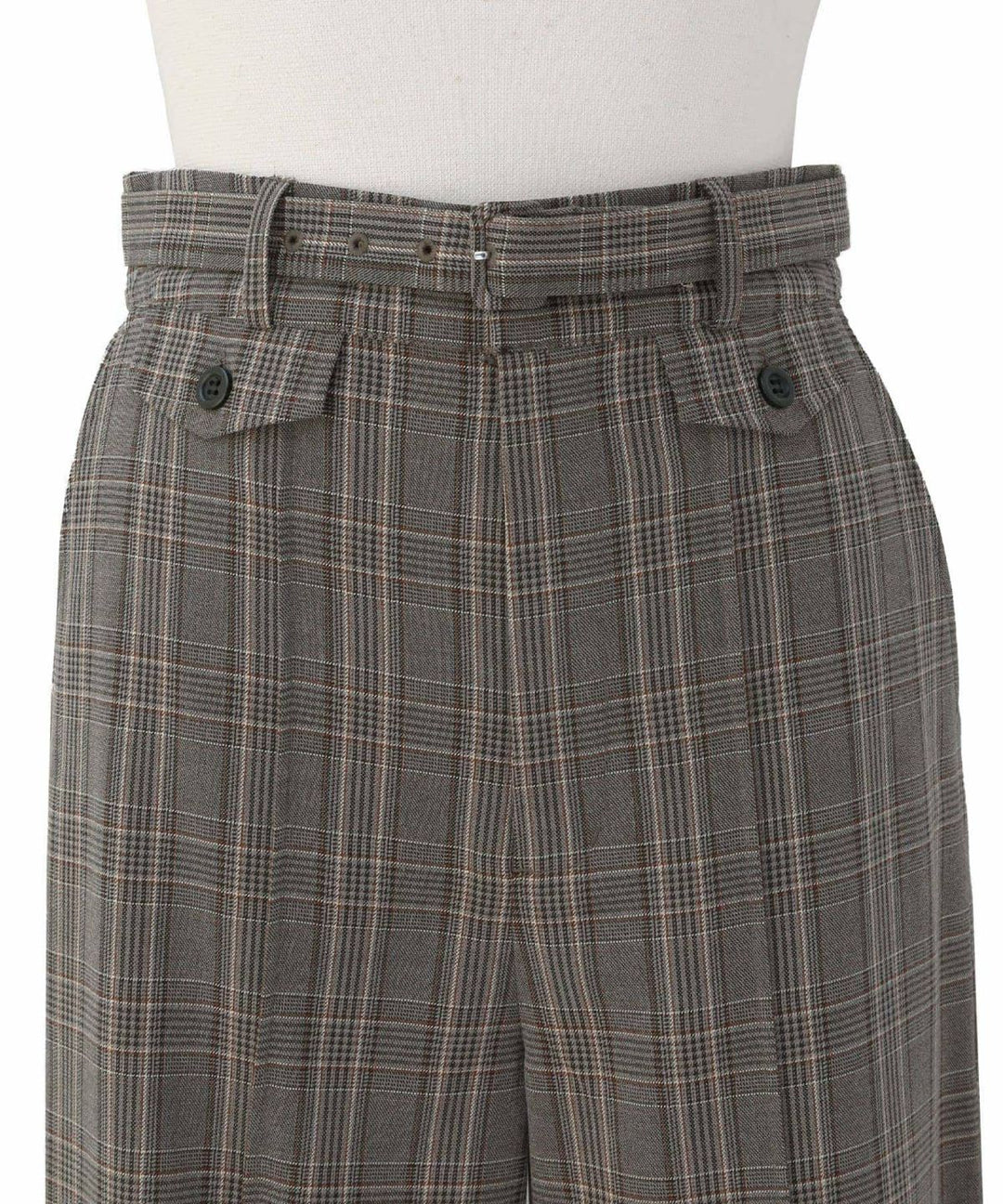 Check Belt Slacks