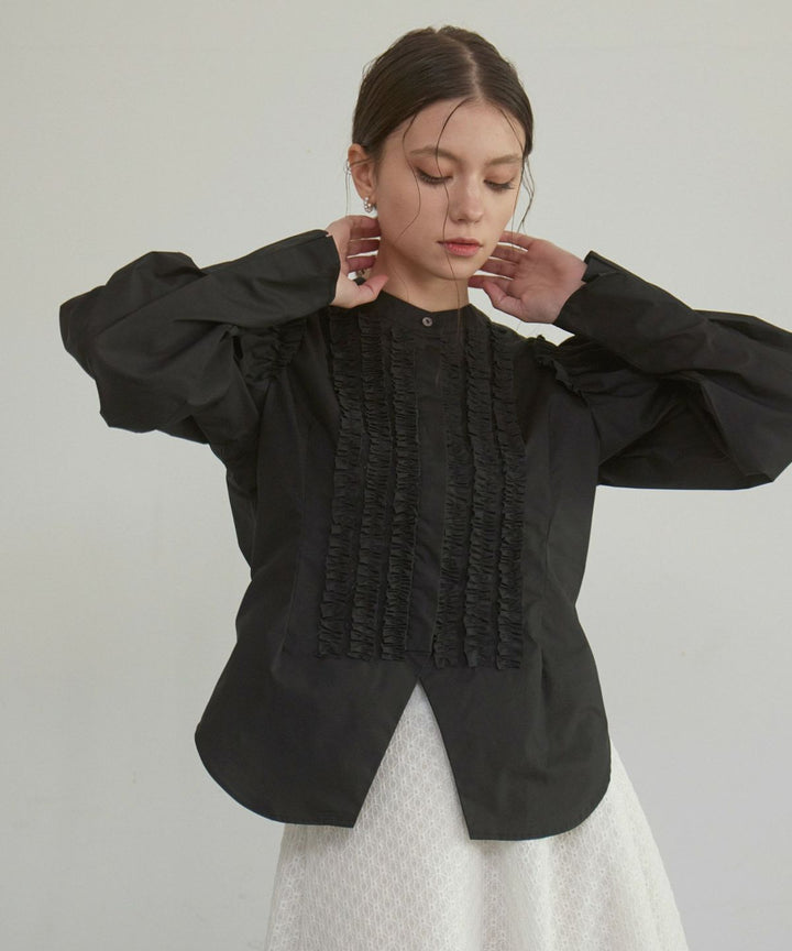 Classical Frill Mode Blouse