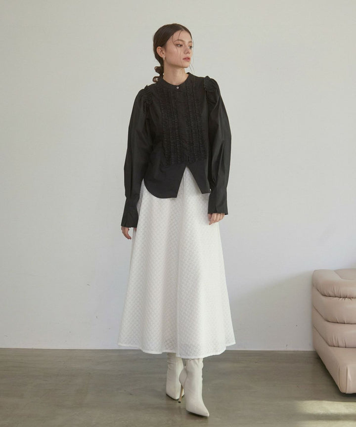 Classical Frill Mode Blouse