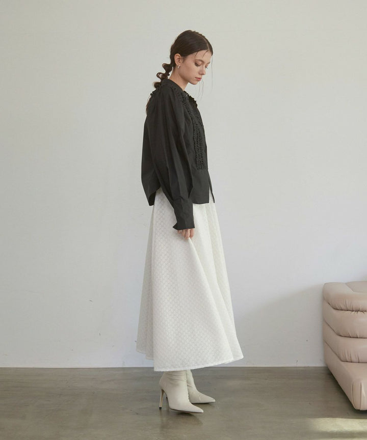 Classical Frill Mode Blouse