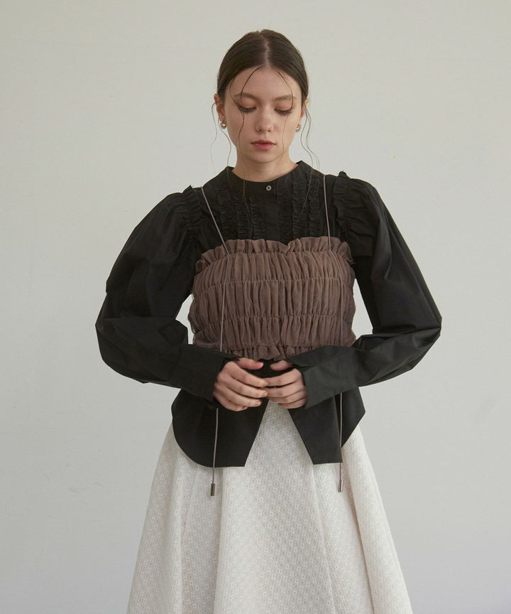 Classical Frill Mode Blouse