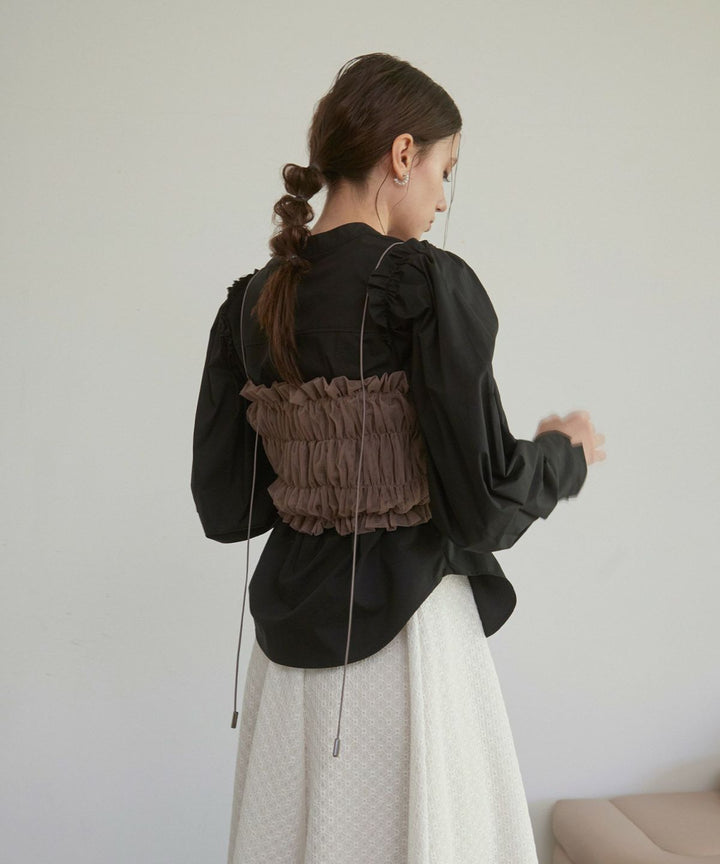 Classical Frill Mode Blouse