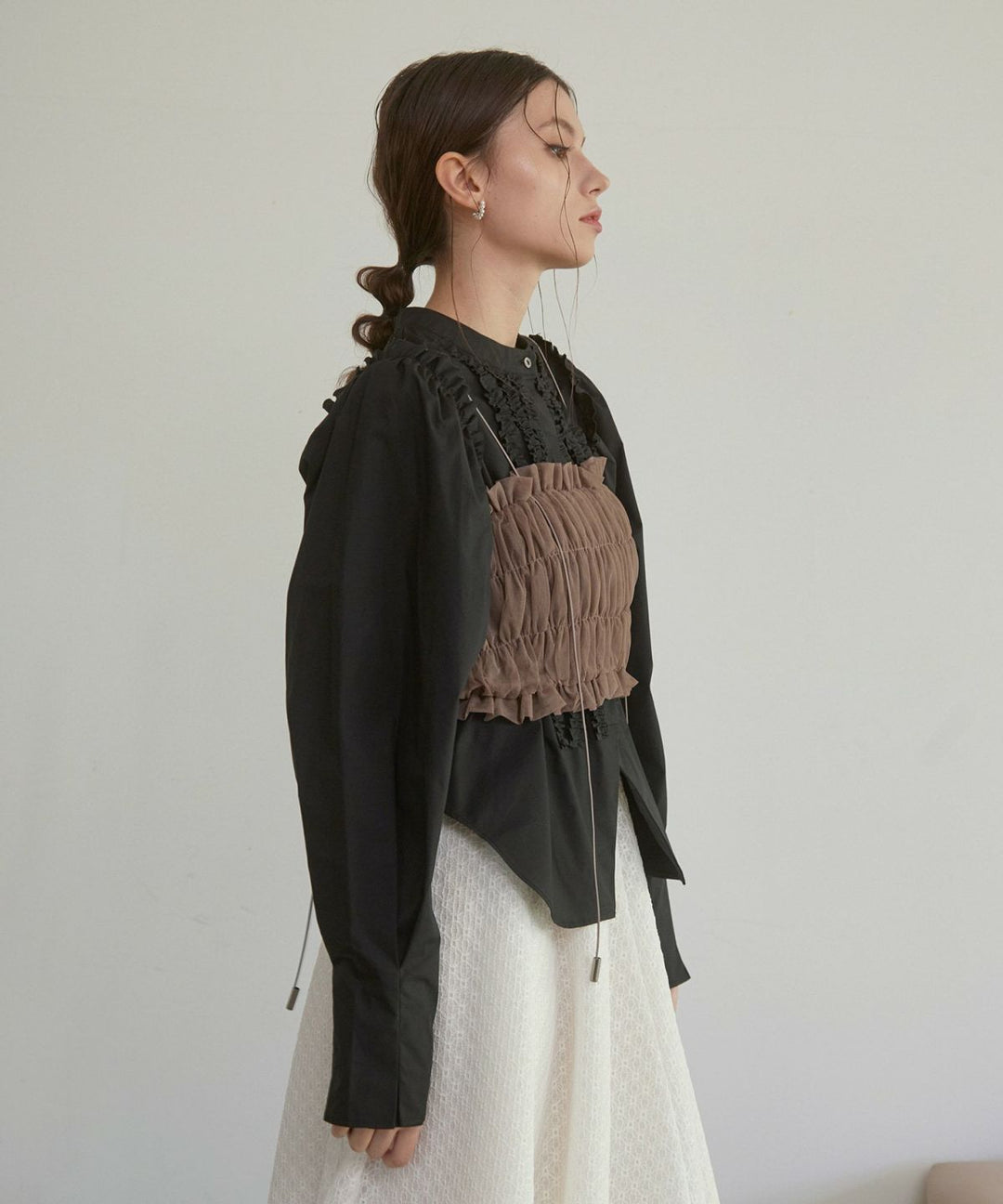 Classical Frill Mode Blouse