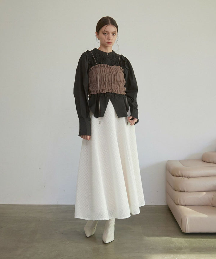 Classical Frill Mode Blouse