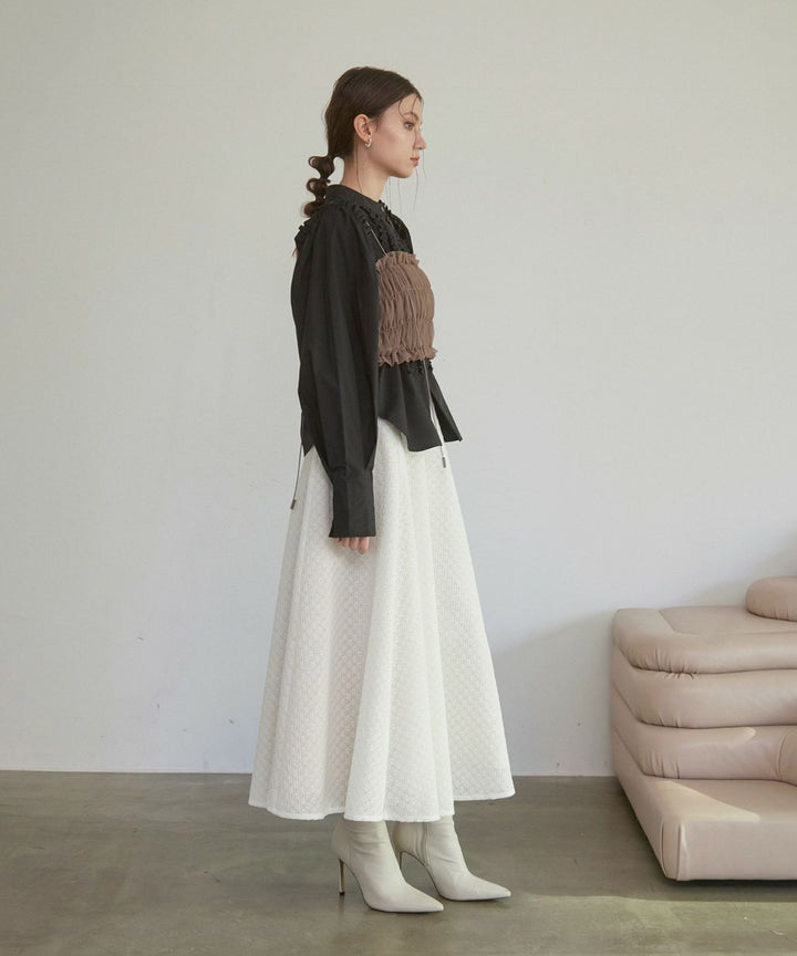 Classical Frill Mode Blouse