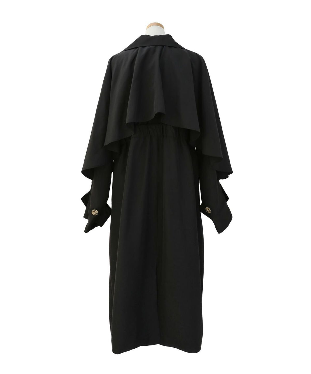 Babbling Flare Trench Coat