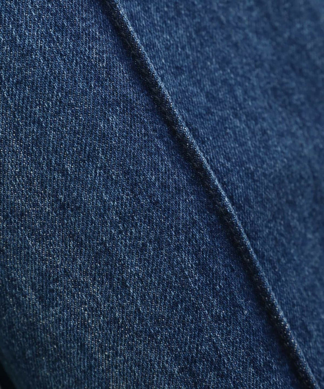 Pintuck Wide Wash Denim