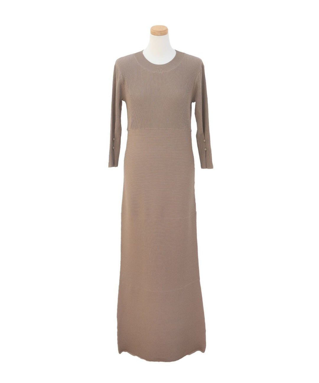 Plump Contrast Knit Dress