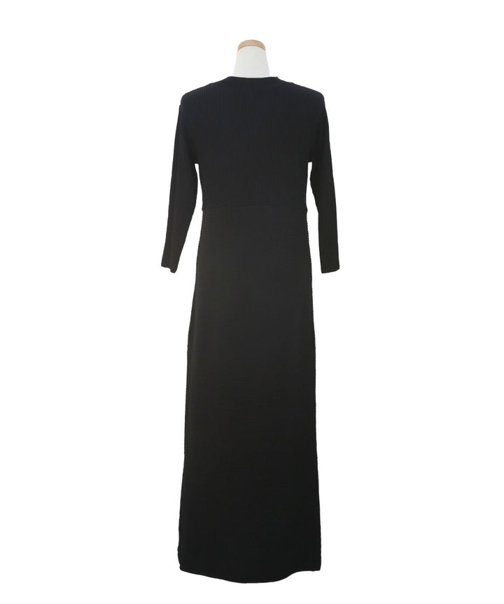 Plump Contrast Knit Dress