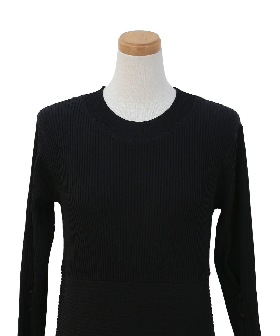 Plump Contrast Knit Dress