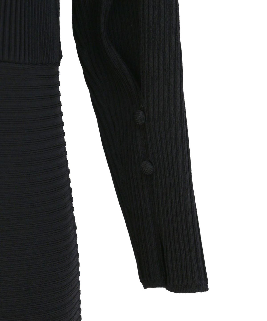 Plump Contrast Knit Dress