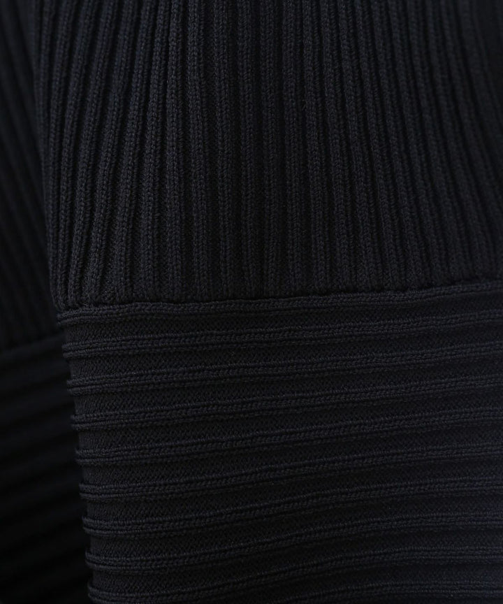 Plump Contrast Knit Dress