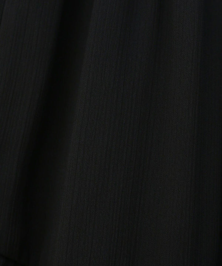 Satin Tiered Gather Dress
