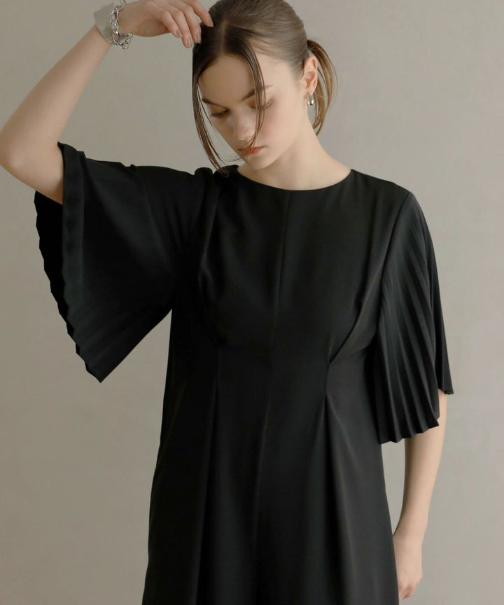 Pleat Sleeve Tuck Combinaison