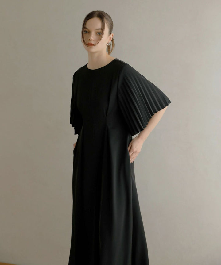 Pleat Sleeve Tuck Combinaison