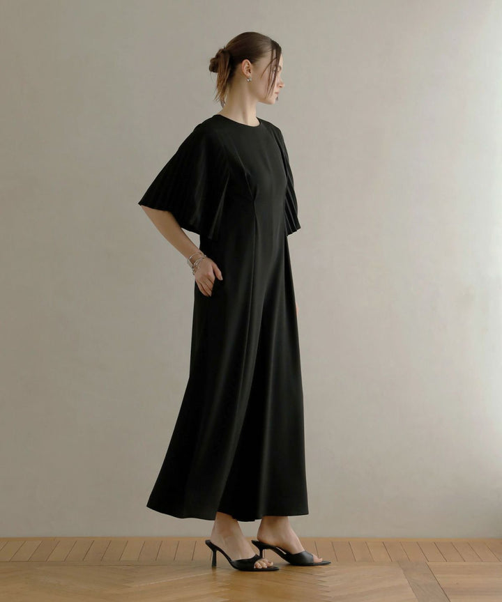 Pleat Sleeve Tuck Combinaison