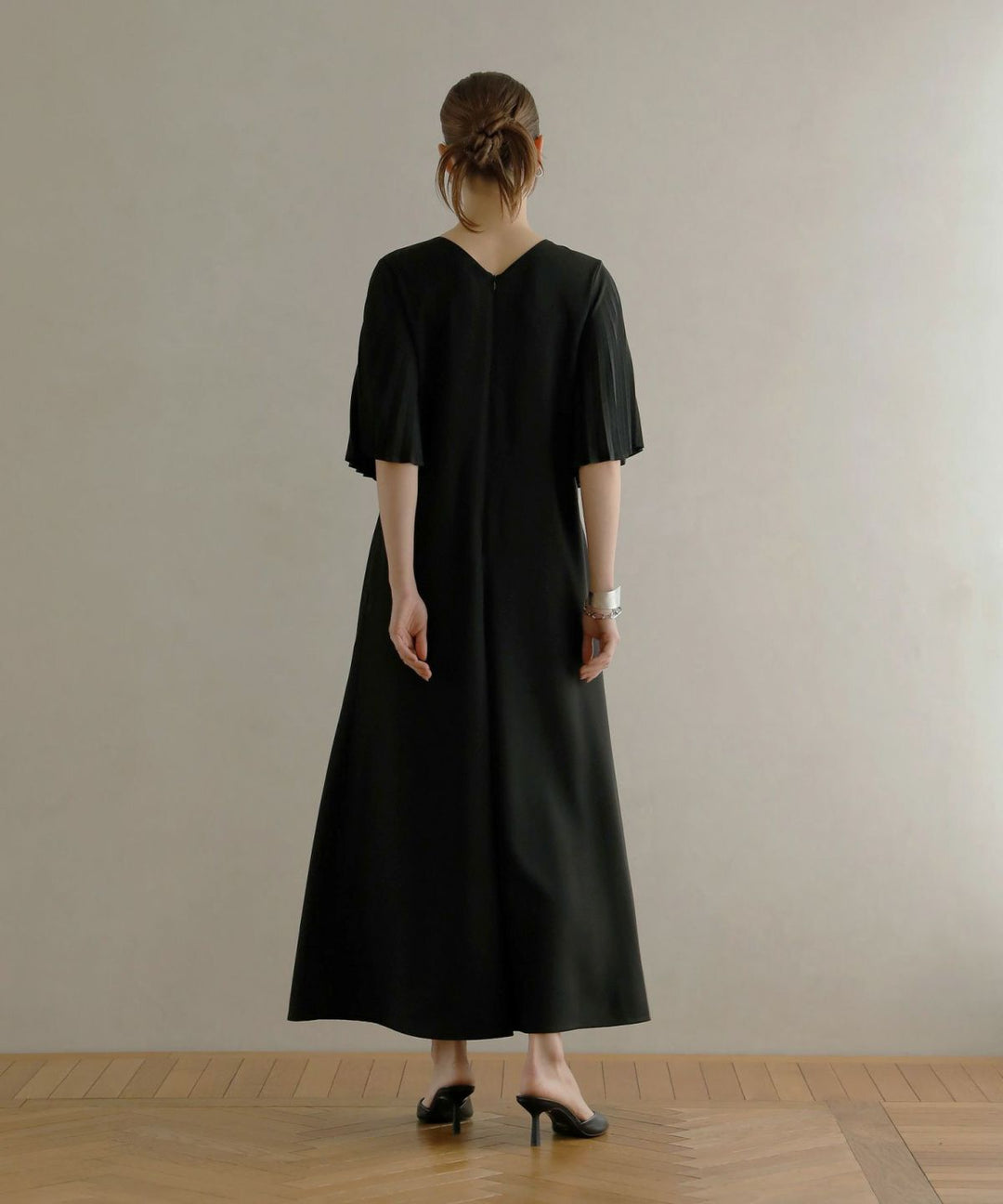 Pleat Sleeve Tuck Combinaison