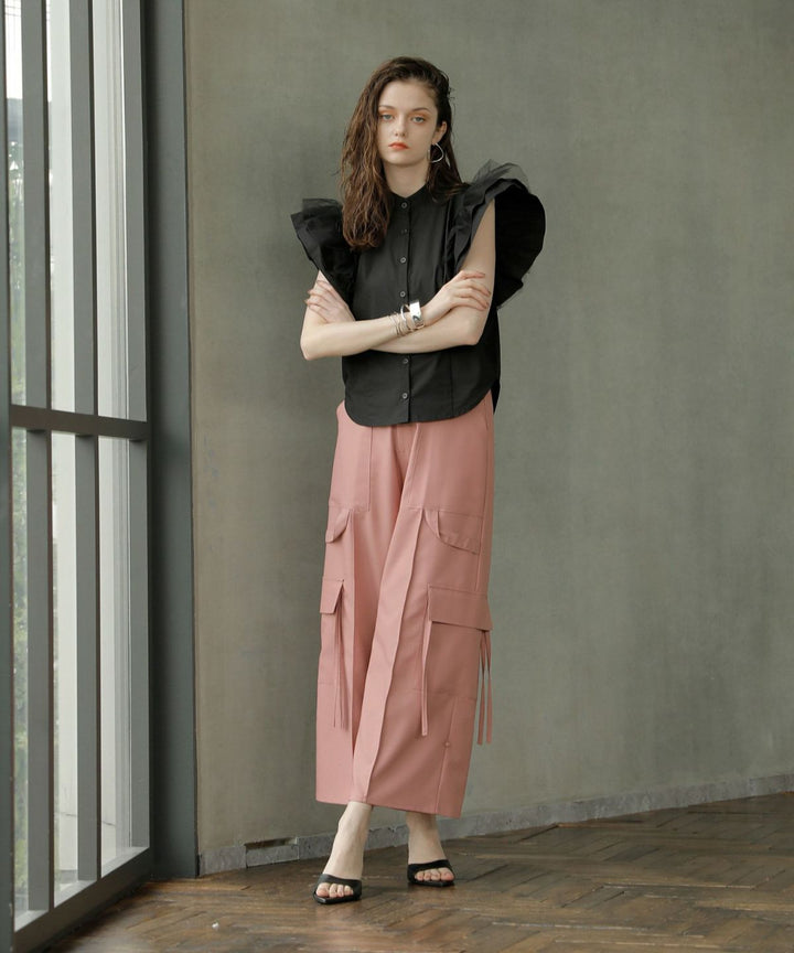 Petal Sleeve Blouse